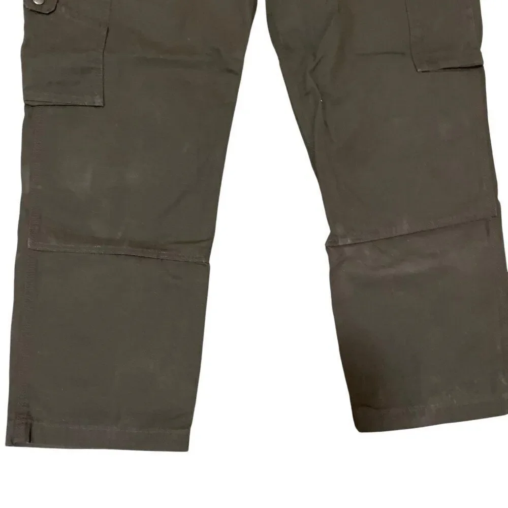 Carhartt B342 DFE Relaxed Fit Ripstop Cargo Work Brown Pants Men's Sz 42x30